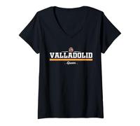 Femme Valladolid Spain T-Shirt avec Col en V