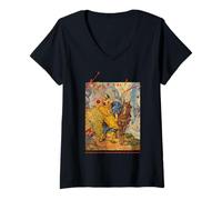 Femme Van Gogh, Vincent. Le bon samaritain (d'après Delacroix) 1890 T-Shirt avec Col en V
