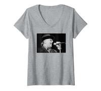 Femme Van Morrison revient au Sommet de la tournée 1999 T-Shirt avec Col en V