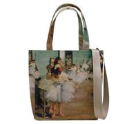 Femme Vegan Multicolore Large Tote Bag - La Classe de Danse Motif
