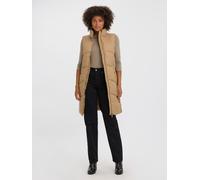 Femme VERO MODA Gilet matelassé long sans capuche