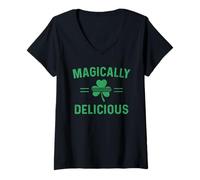 Femme Vêtements Magically Delicious T-Shirt avec Col en V