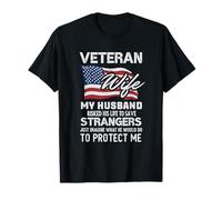 Femme vétéran de Mari USA Veterans Day Women US Army T-Shirt