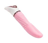 Femme Vibrộmasseür Gộde avec Modes de Vịbrạtion Puissant Godèmîchèt Silencieux Godès Chauffant Clîtôrîdiên Sêxtôysê pour Le Massage du Dos Cou Sēxtòysē Point G Stịmülateür YAQ1