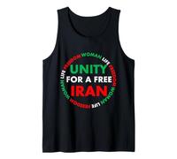 Femme Vie Liberté Iran Unité pour Un Iran Libre Débardeur