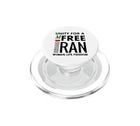 Femme Vie Liberté Iran Unité pour Un Iran Libre PopSockets PopGrip pour MagSafe