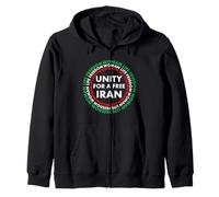 Femme Vie Liberté Iran Unité pour Un Iran Libre Sweat à Capuche