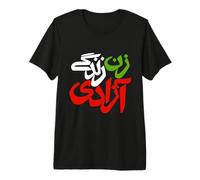 Femme Vie Liberté Iran Zan Zendegi Azadi Iran Persan T-Shirt Haut de Gamme