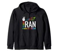Femme Vie Liberté Iran Zan Zendegi Azadi Iran Sweat à Capuche