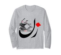 Femme Vie Liberté Iran Zan Zendegi Azadi Manche Longue