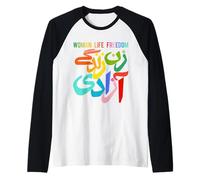 Femme Vie Liberté Iran Zan Zendegi Azadi Persan Manche Raglan
