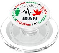 Femme Vie Liberté Iran Zan Zendegi Azadi Persan PopSockets PopGrip pour MagSafe