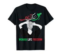 Femme Vie Liberté Iran Zan Zendegi Azadi T-Shirt