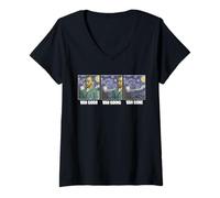 Femme Vincent Van Gogh Vincent Van Going Vincent Van Gone T-Shirt avec Col en V