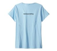 Femme Vingt ans T-Shirt avec Col en V