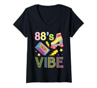 Femme Vintage Classic in 88's Vibe Joyeux Anniversaire à Me You Lover T-Shirt avec Col en V