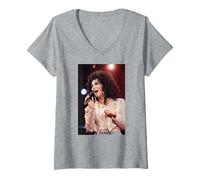 Femme Visite guidée de Cher Heart of Stone si Je pouvais revenir en arrière T-Shirt avec Col en V