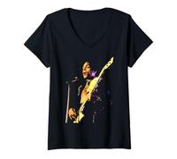 Femme Visite guidée Ultimate Live Experience de Prince on Bass T-Shirt avec Col en V