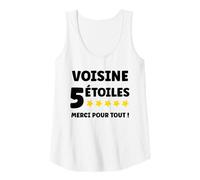 Femme Voisin 5 Étoiles Merci pour Tout entraide Super voisine Débardeur
