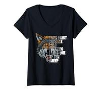 Femme Votre première Erreur a été de Penser Que j'étais l'un des Moutons T-Shirt avec Col en V