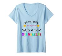 Femme Vous Allez Voir Bisabuelos de Sorpresa Futuros Anuncio Embarazo T-Shirt avec Col en V