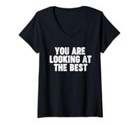 Femme Vous Cherchez Le Meilleur T-Shirt avec Col en V