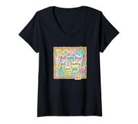 Femme Vous étiez Tous Sauvages, mais Je Vous Aime discrèment T-Shirt avec Col en V