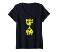Femme Wasted Time Richard, deuxième acte, cinquième acte, citation d'une pièce historique T-Shirt avec Col en V