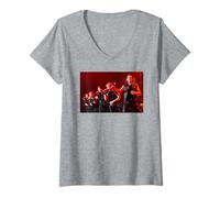 Femme Westlife Boy Band en Direct : Bryan Nicky, Mark Kian et Shane T-Shirt avec Col en V
