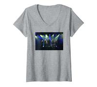 Femme Westlife Boy Band Incassable Tour 2003 T-Shirt avec Col en V