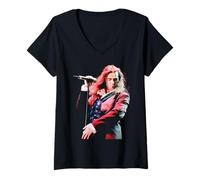 Femme Wet Wet Wet Chanteur Marti Pellow Love is All Around 1994 T-Shirt avec Col en V