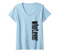 Femme Whatever is True Philippians 4:8 Écriture du Verset de la Bible T-Shirt avec Col en V