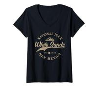 Femme White Sands National Park | New Mexico T-Shirt avec Col en V