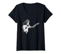 Femme Whitney Houston Garde Tout Mon Amour pour toi : Moment de vérité T-Shirt avec Col en V