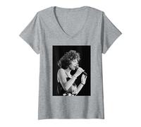 Femme Whitney Houston : Moment de vérité : Je Veux Danser avec Quelqu'un T-Shirt avec Col en V