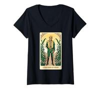 Femme Wicked: for Good Made of Straw T-Shirt avec Col en V