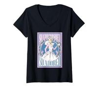 Femme Wicked: for Good So Cherished So Adored T-Shirt avec Col en V