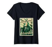 Femme Wicked: for Good The Might of Morrible T-Shirt avec Col en V