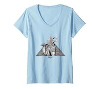 Femme Wicked: for Good Tin Man’s Steel Resolve T-Shirt avec Col en V