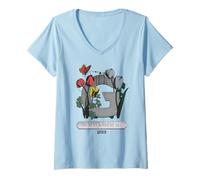 Femme Wicked Glinda The Best Witch of All T-Shirt avec Col en V