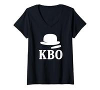 Femme Winston Churchill Continue de Faire Preuve de Sagesse T-Shirt avec Col en V