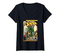 Femme X-Men The Uncanny Dr Doom Cover T-Shirt avec Col en V