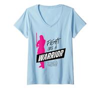 Femme Xena: Warrior Princess Fight Like A Warrior T-Shirt avec Col en V
