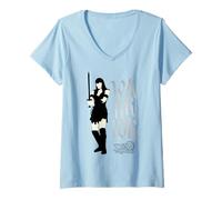 Femme Xena: Warrior Princess Warrior Stance T-Shirt avec Col en V