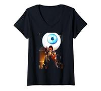 Femme Yeah Yeahs Karen O Live par Andy Willsher T-Shirt avec Col en V