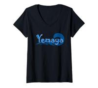 Femme Yemaya Orishas Goddess Ifa Yoruba Religion Gift Water Deity T-Shirt avec Col en V