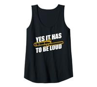 Femme Yes it Has to be Loud Trombone Trombone Trombone Débardeur