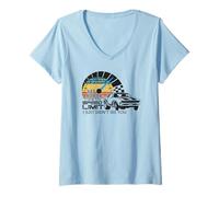 Femme Yes Officer I Saw The Speed Limit I Just Didn't See You, Flic T-Shirt avec Col en V