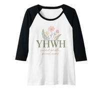 Femme YHWH Sacré Souffle Nom Sacré Foi Chrétienne Manche Raglan