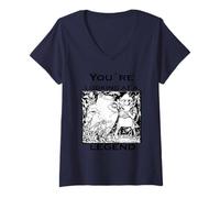Femme You're Looking At A Legend St Patrick Day Clurichaun T-Shirt avec Col en V